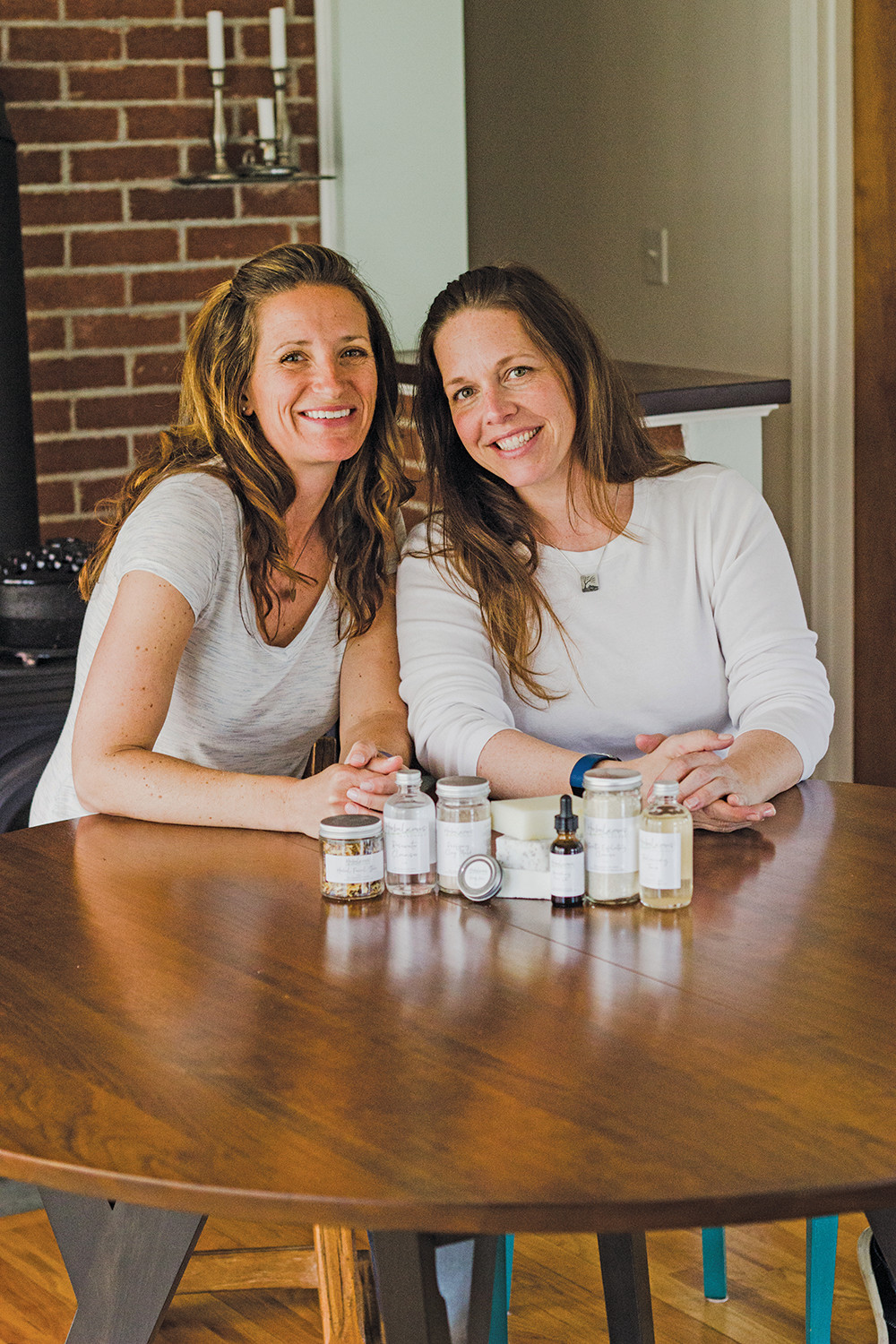 Herbalicious founder Carolyn Balint (right) now shares operations with friend and manager Robin Plaziak